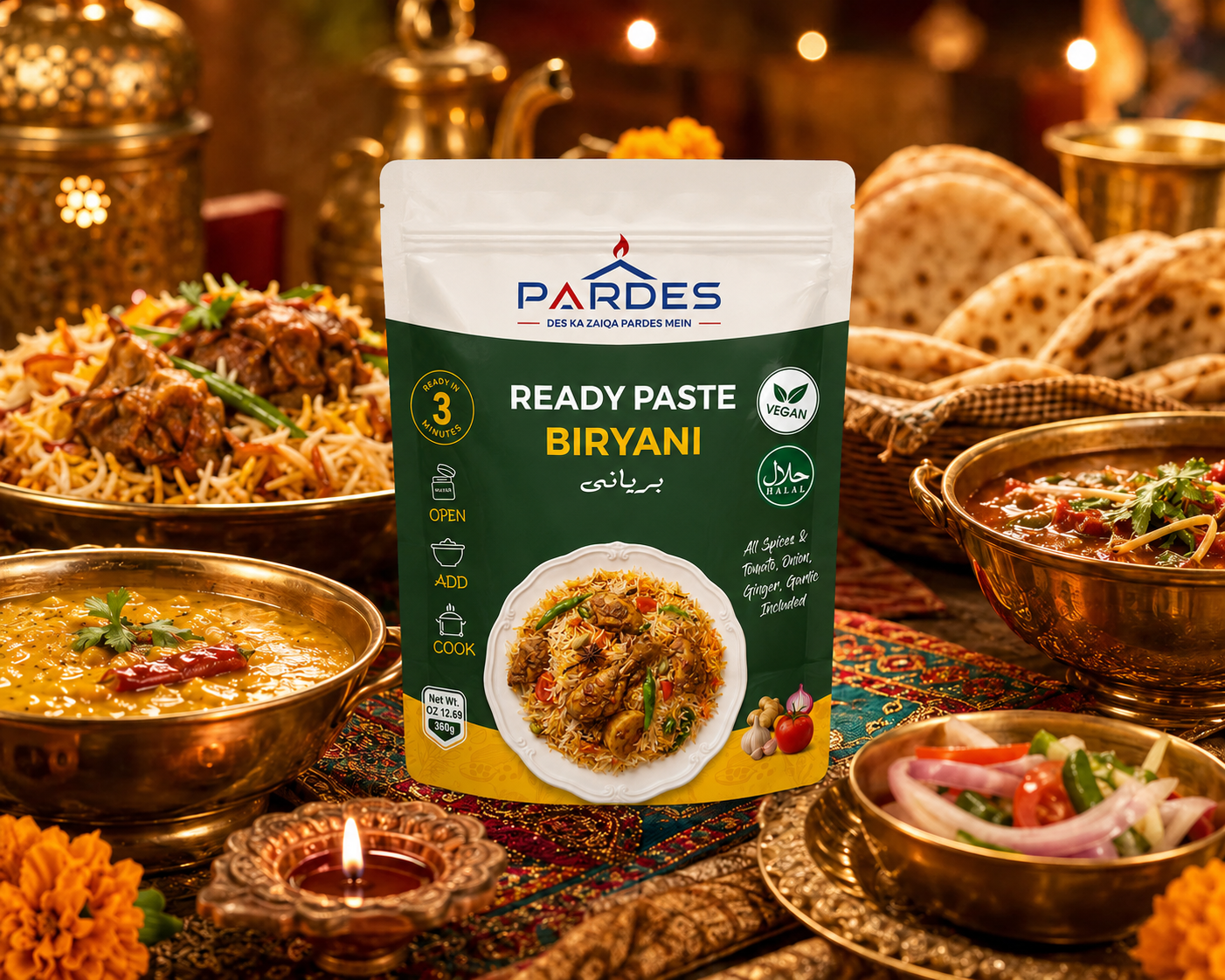 Pardes Foods Biryani Cooking Paste – Authentic Pakistani Recipe
