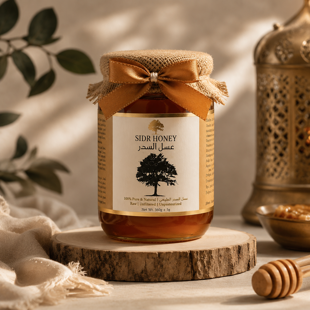Pardes Foods Sidr Honey – Raw & Unfiltered, 400g