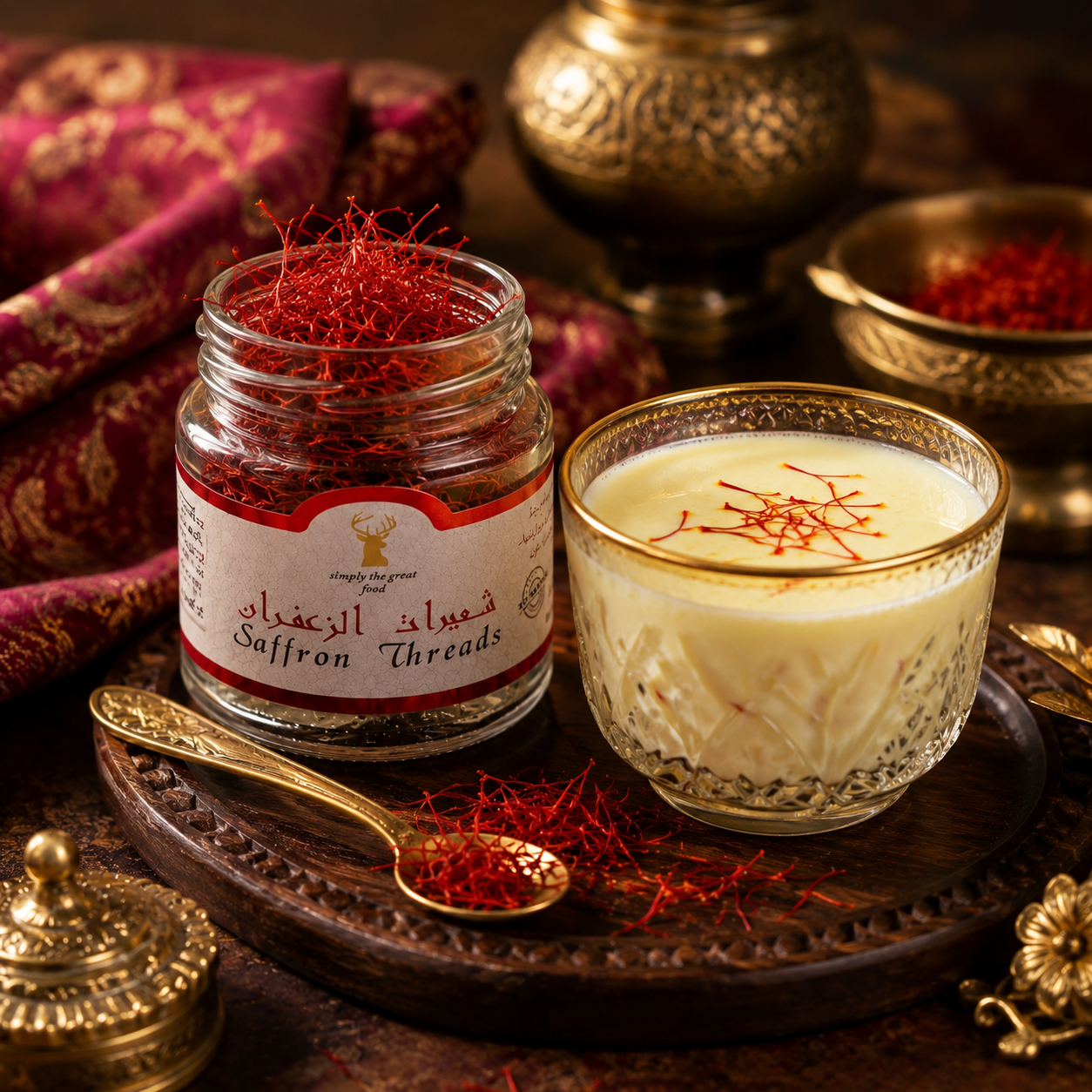 Pardes Foods Premium Saffron Threads – Pure Kesar, 2g