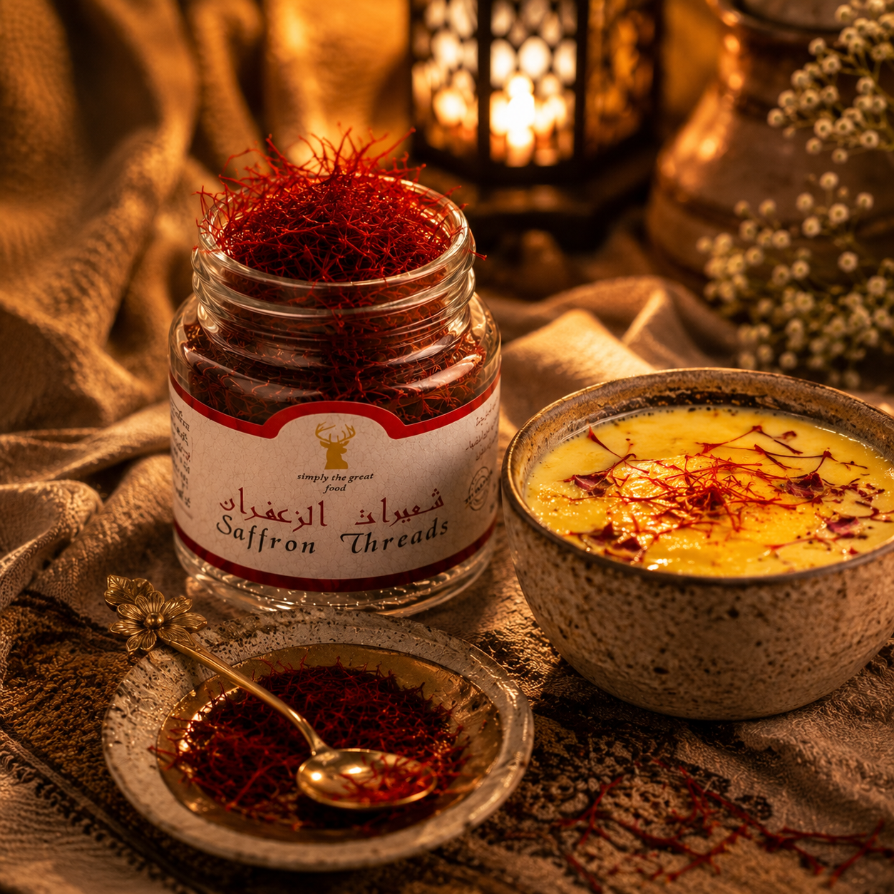 Pardes Foods Premium Saffron Threads – Pure Kesar, 2g