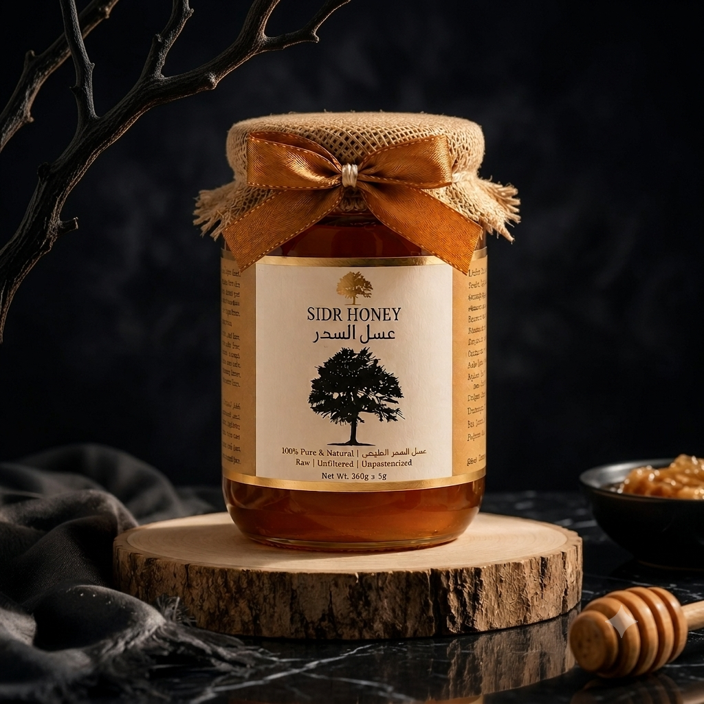 Pardes Foods Sidr Honey – Raw & Unfiltered, 400g