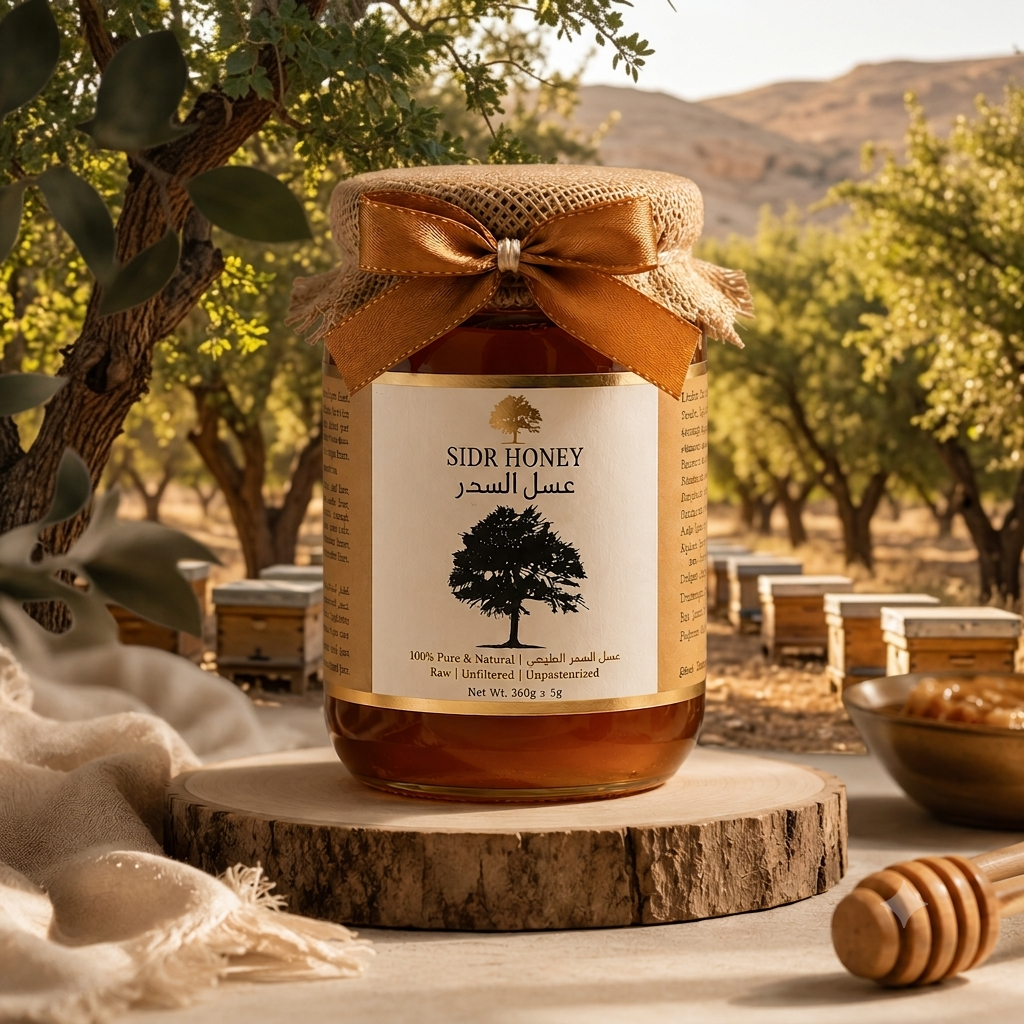 Pardes Foods Sidr Honey – Raw & Unfiltered, 400g